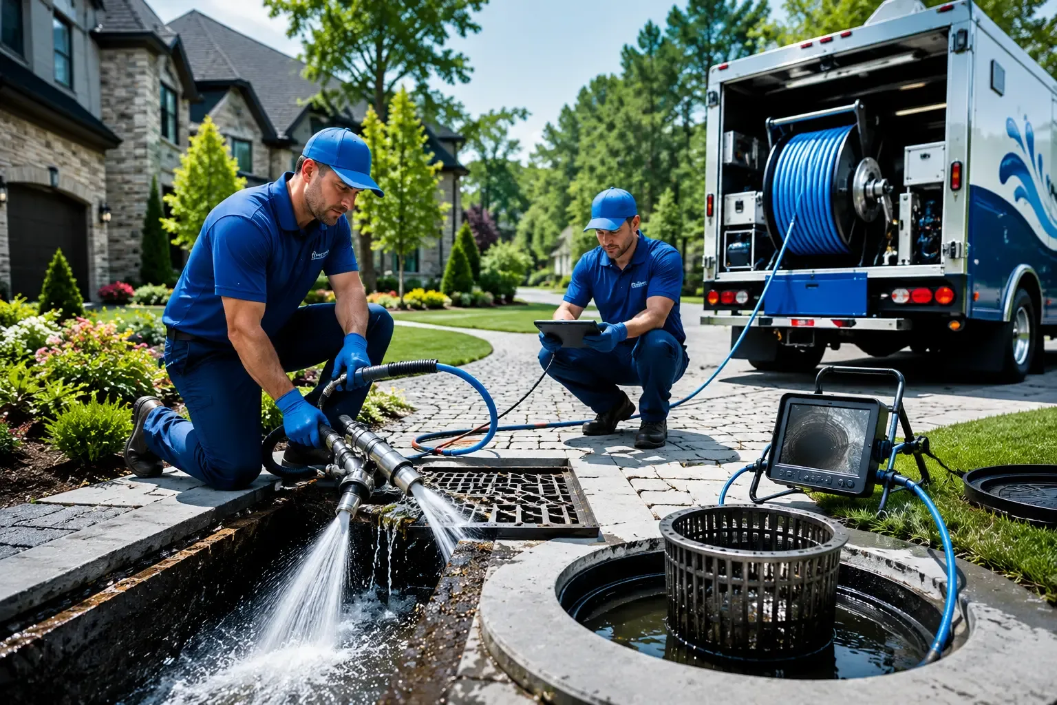 Local outdoor drain cleaning professionals in Hanna, OK