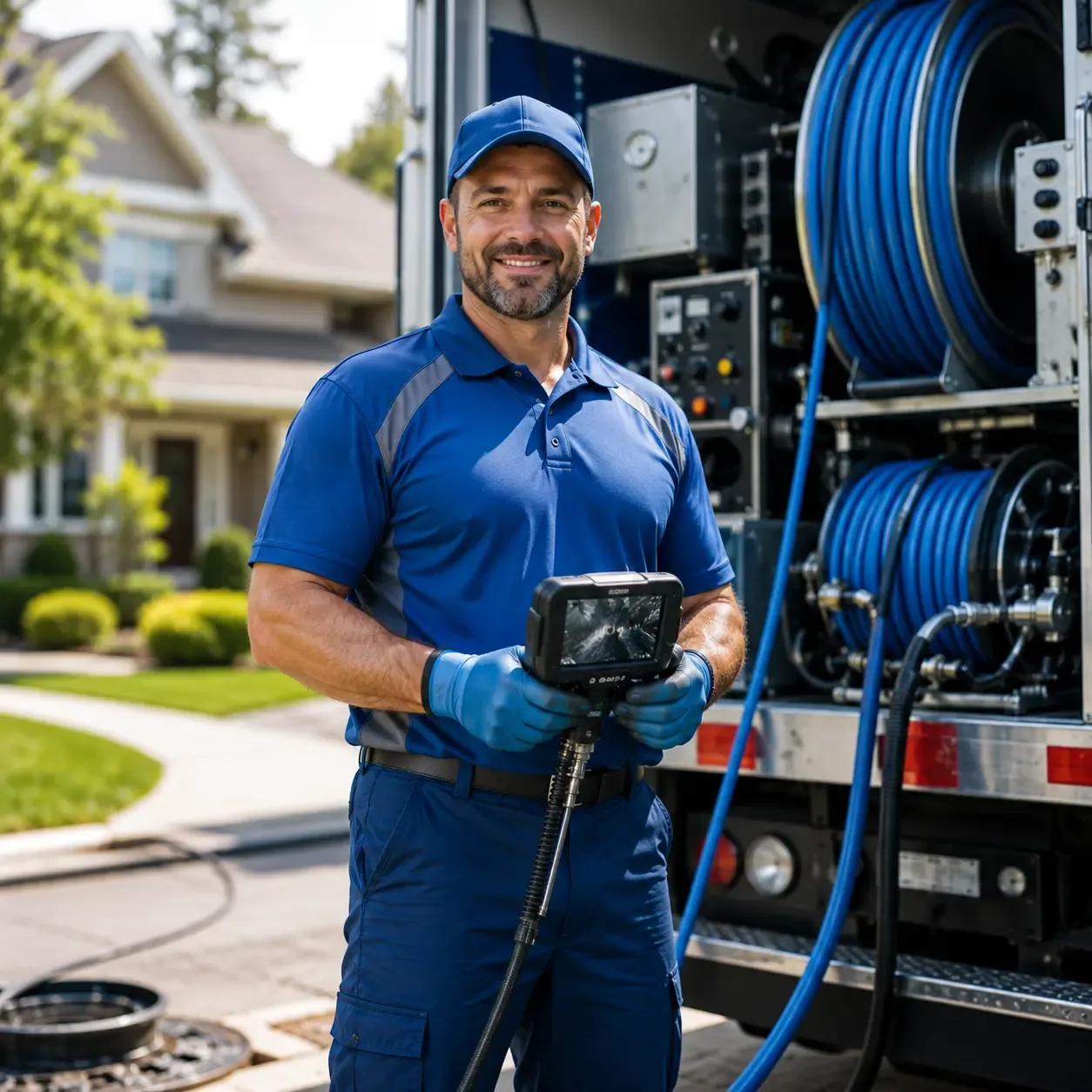 Local outdoor drain cleaning specialists in Hanna, OK